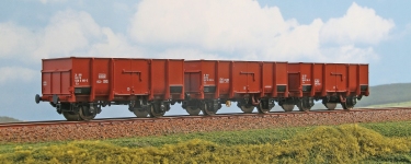ACME 45181 - H0 - 3-tlg. Set Güterwagen Typ Em, FS, Ep. IV